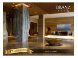 Dijual Apartemen BRANZ BSD Tangerang – Special Promo SEMI FURNISHED 1BR & 2BR –  DEPAN AEON MALL